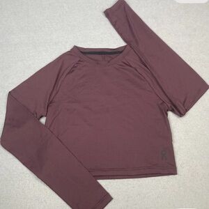 Run On Clouds Running Women's Movement Long-t Crop Tee